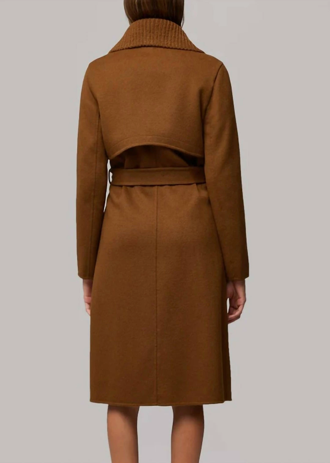 Soia&Kyo Anna Belted Wool Coat in Hazel - women 6 Soia&Kyo Anna Belted Wool Coat in Hazel - women - Image 4
