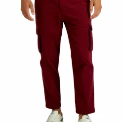 Club Room Mens Woven Stretch Cargo Pants