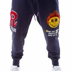 Runtz Men'S Life Joggers in Navy