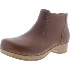 Dansko Barbara Womens Leather Comfort Insole Ankle Boots
