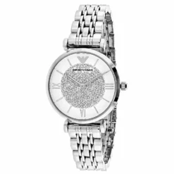 Armani Women's White dial Watch