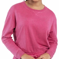 Sundown by Splendid Jada Womens Marled Cotton Sweatshirt