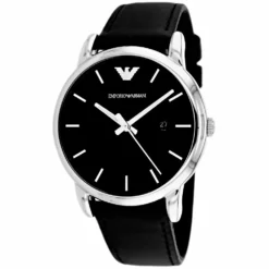Armani Men's Black dial Watch
