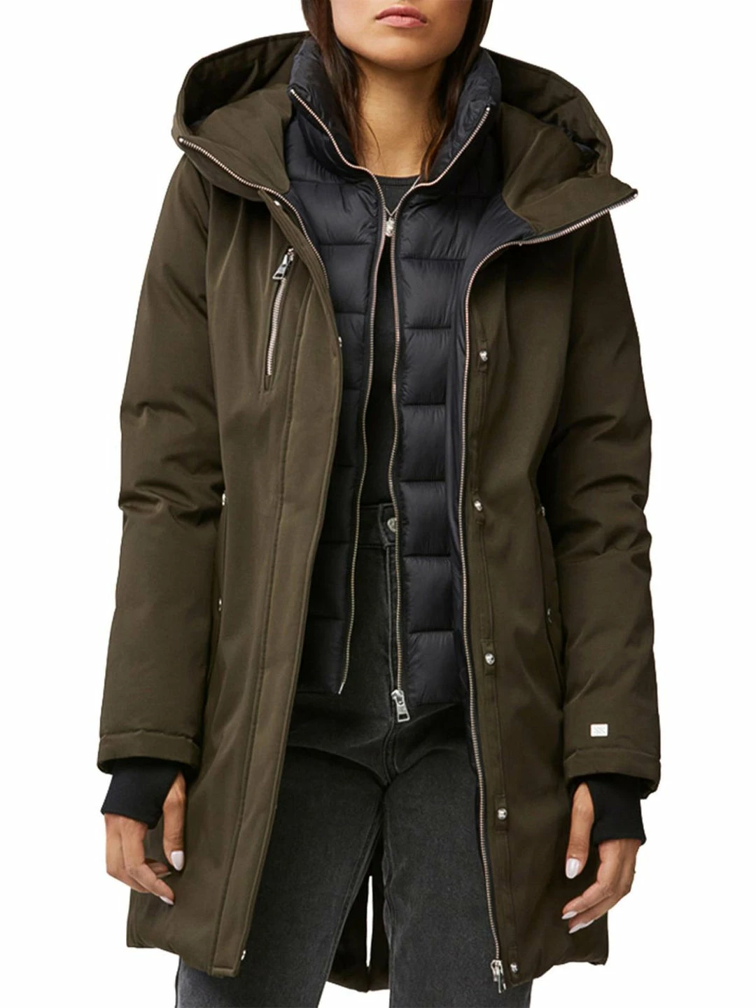 Soia & Kyo Womens Quilted Cold Weather Down Coat 5 Soia & Kyo Womens Quilted Cold Weather Down Coat - Image 3