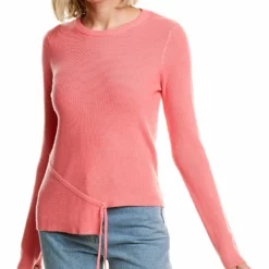 Peyton Valley Asymmetrical Rib Sweater - women