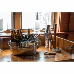 Crafthouse by Fortessa 12" x 5.25" Ice Bucket w/Handle and Drain Tray, Stainless -Shop Premium Outlets Sales 293c9772d76e4e63b5320d86362a5d04 a2168fda 9dc6 40b8 96a5 ddb32f59a8e5 1080x