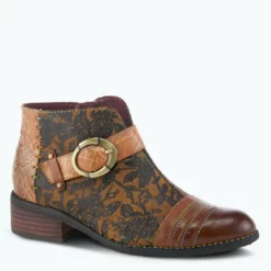 Spring Step Shoes L'Artiste Georgiana Bootie in Camel - women