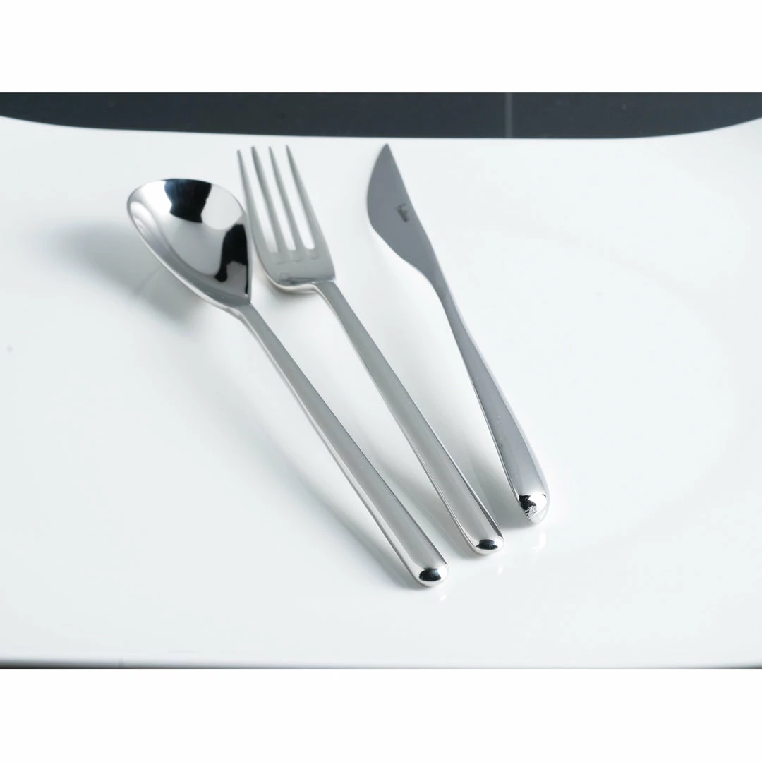 Fortessa Dragonfly 18/10 Stainless Steel Flatware 5 Piece Place Setting 7 Fortessa Dragonfly 18/10 Stainless Steel Flatware 5 Piece Place Setting - Image 5