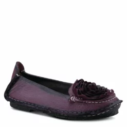 Spring Step Shoes Dezi Rose Flat in Purple - women