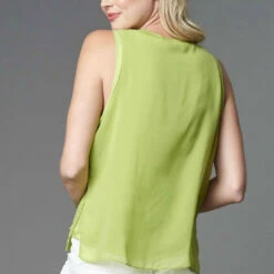 Lola & Sophie Chiffon V Neck Tank in Citron - women -Shop Premium Outlets Sales 3299258d33f1434aa300bf125ed5f5f4 7cd5dbfa 2e21 4232 b2bf 2cadadd827a3 1080x