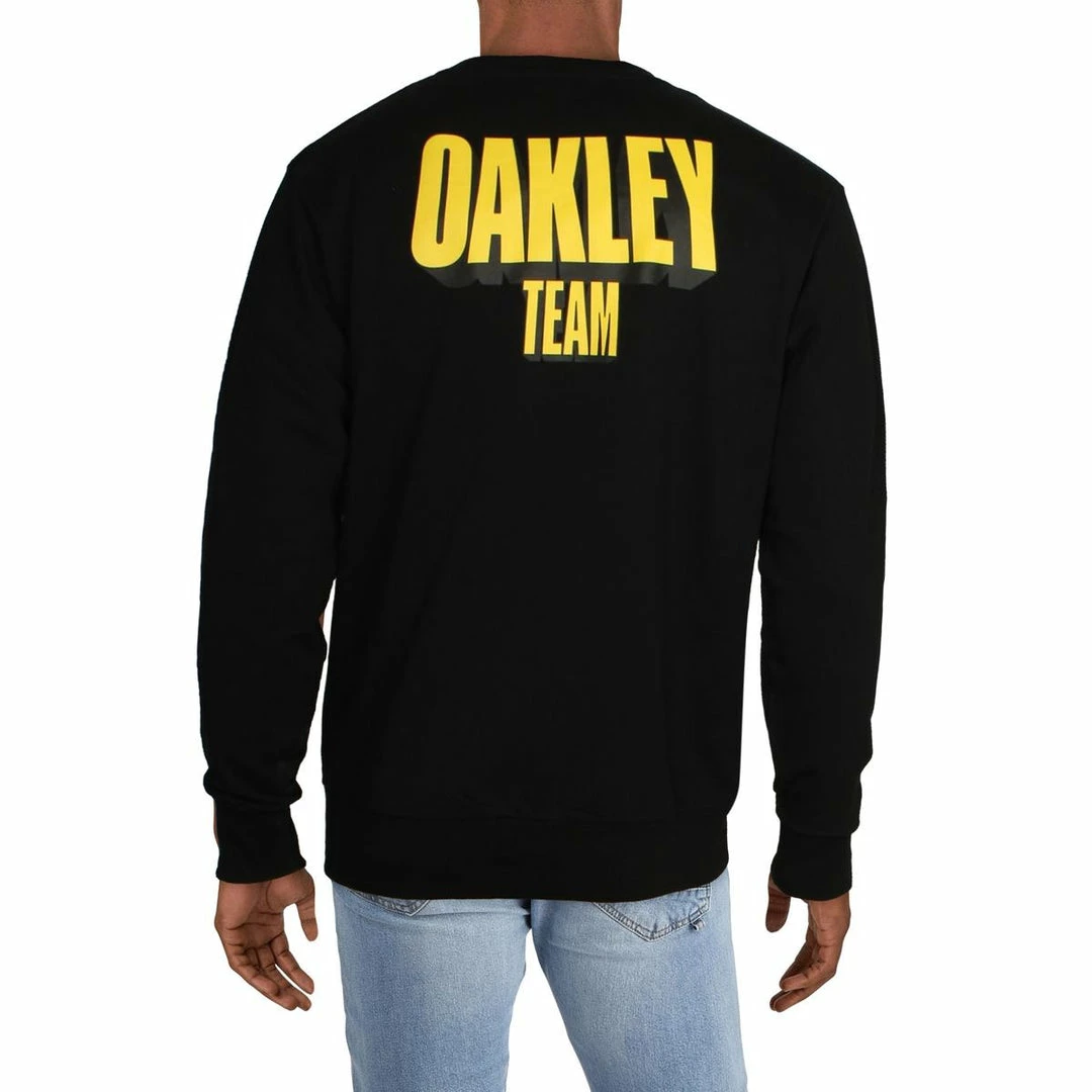 Oakley Team Mens Custom Fit Comfy Crew Sweatshirt 4 Oakley Team Mens Custom Fit Comfy Crew Sweatshirt - Image 2