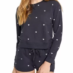 Sundown by Splendid Womens Embroidered Cozy Pullover Top