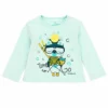 boboli Skiing Bear Graphic Top - kids