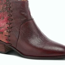 Spring Step Shoes L'Artiste Forever Booties in Red Multi - women