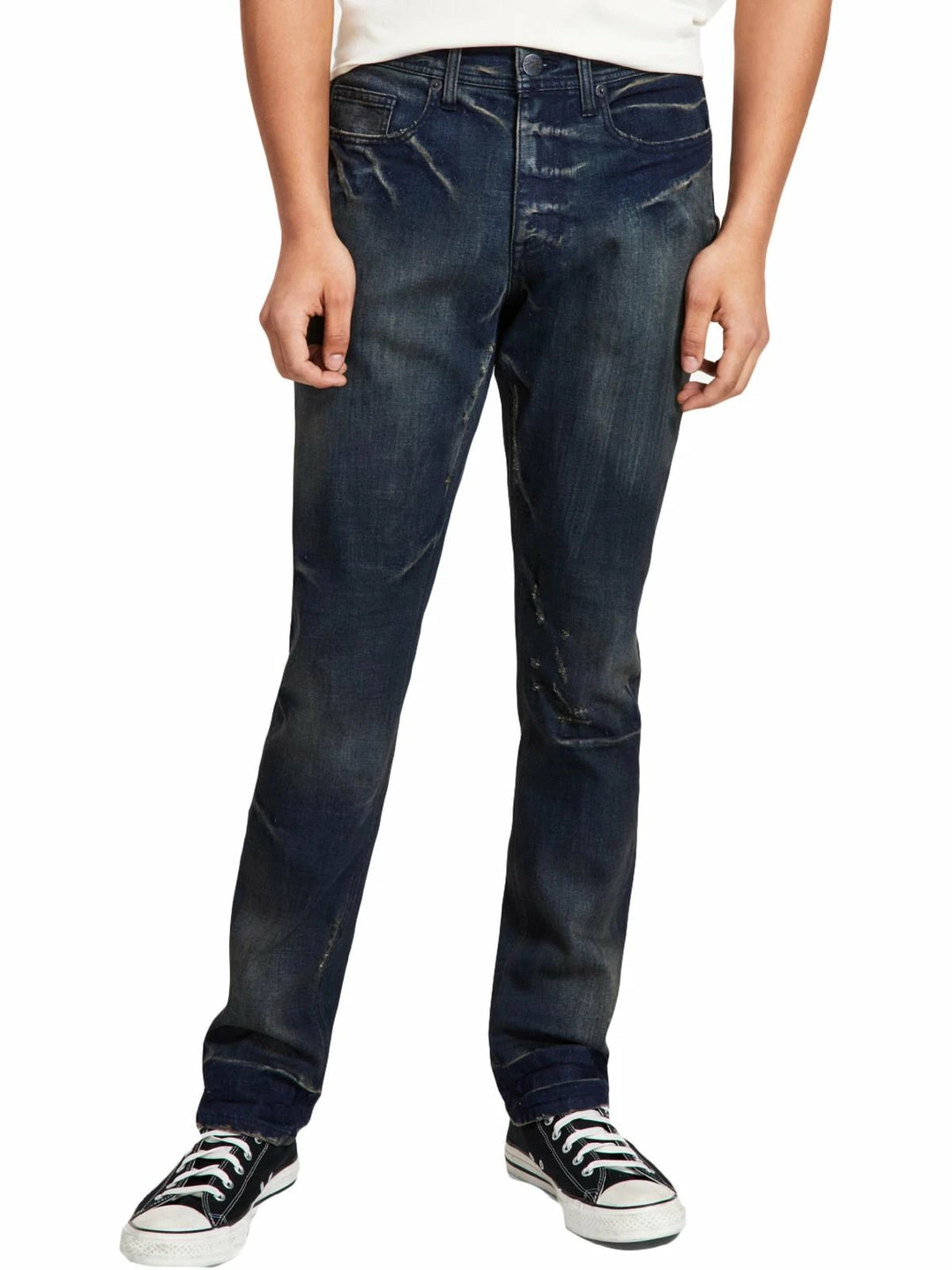Heroes Motors Mens Denim High Rise Straight Leg Jeans 5 Heroes Motors Mens Denim High Rise Straight Leg Jeans - Image 3