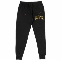 Runtz Men'S Chenille Camo Jogger in Black