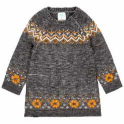 boboli Autumn Jacquard Dress - kids