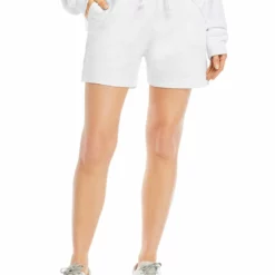 Year of Ours Womens Knit Midi Casual Shorts