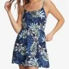 Roxy Everything Is Fine Strappy Mini Dress in Mood Indigo Seaside Tropics - women -Shop Premium Outlets Sales 4d6d3047053c465b88be0f14e024775f e2995f27 21c0 4e6d 8e25 83cf49b99b85 1080x