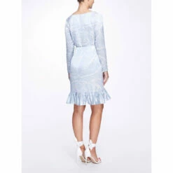 Marchesa Long Sleeve Wrap Dress - women -Shop Premium Outlets Sales 4ddc96ba2c8b4f698b70d11bc5be2608 1080x