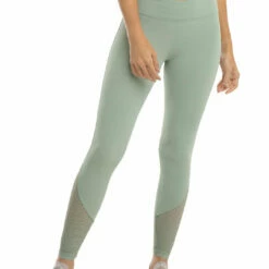 Koral Become Blackout Womens High Rise Perforated Leggings