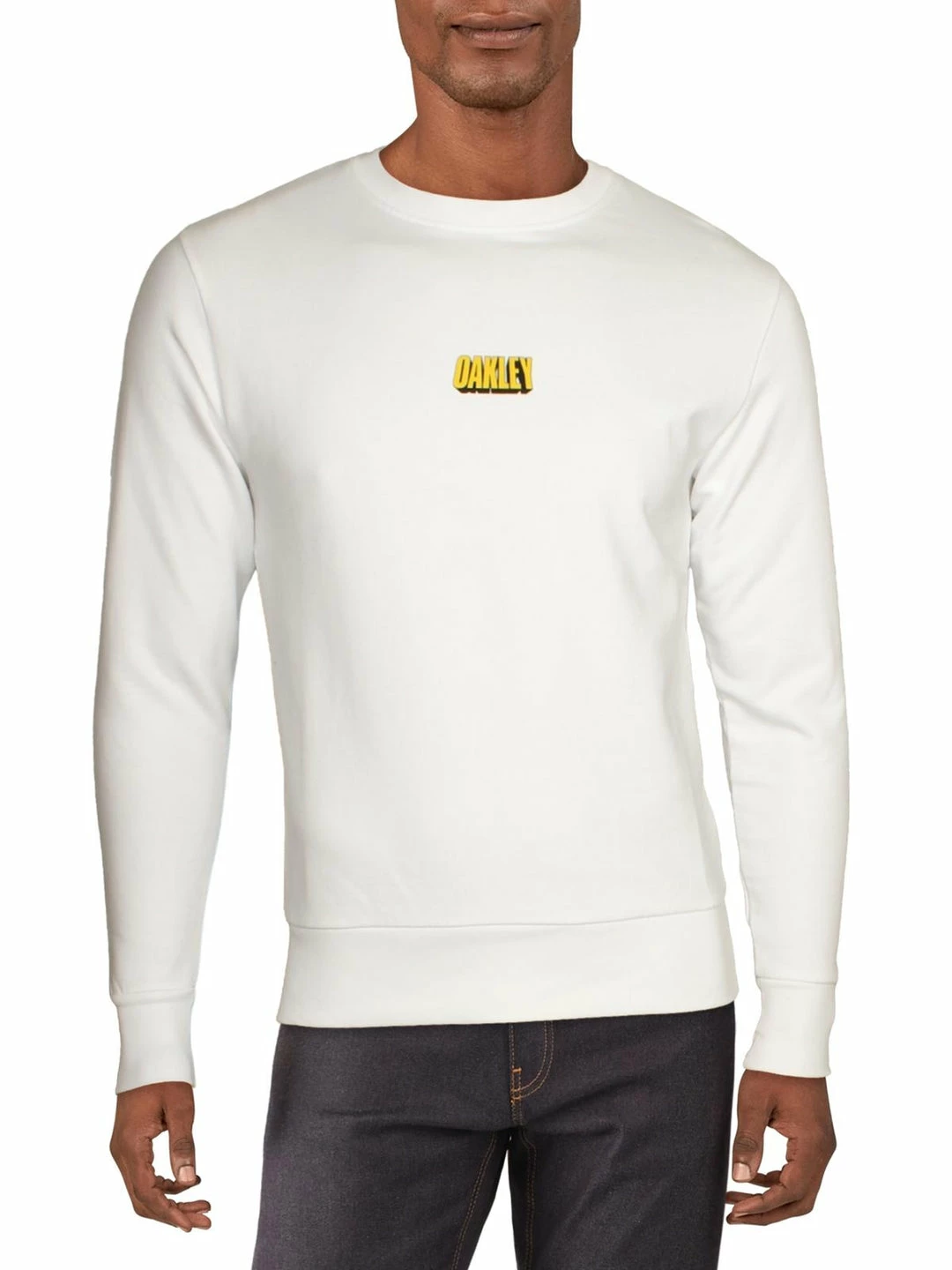 Oakley Team Mens Custom Fit Comfy Crew Sweatshirt 5 Oakley Team Mens Custom Fit Comfy Crew Sweatshirt - Image 3