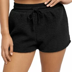 Sundown by Splendid Playa Womens Fleece Drawstring Casual Shorts
