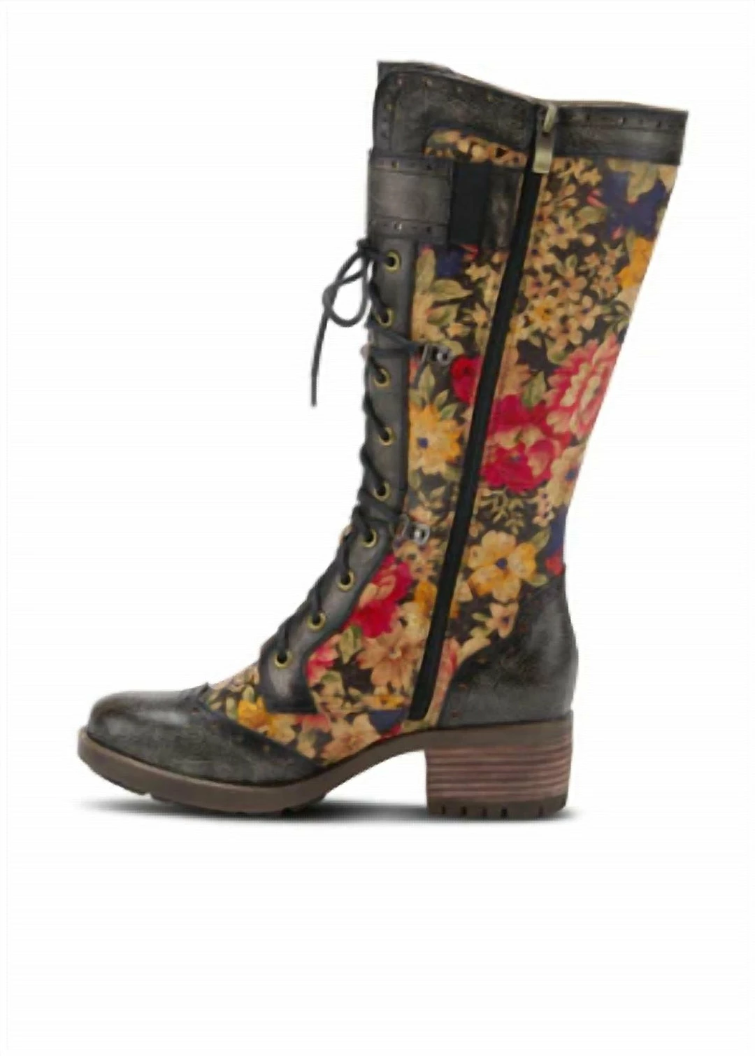Spring Step Shoes Kisha-Flora Boots in Multi - women 4 Spring Step Shoes Kisha-Flora Boots in Multi - women - Image 2