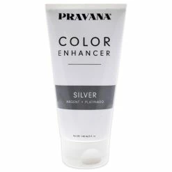 Color Enhancer Silver by Pravana for Unisex - 5 oz Hair Color