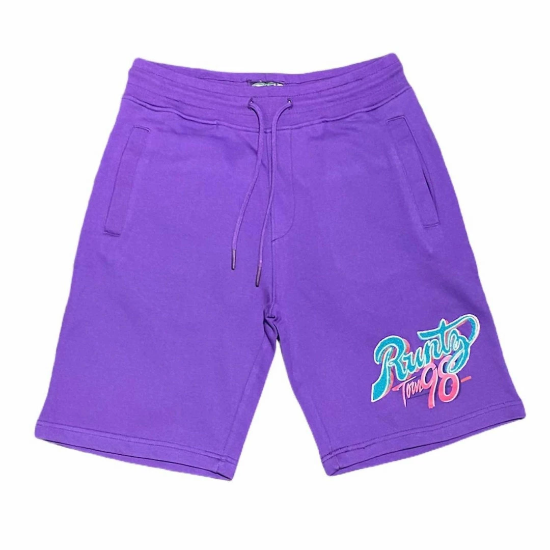 Runtz Men'S 98 Shorts in Purple 3 Runtz Men'S 98 Shorts in Purple