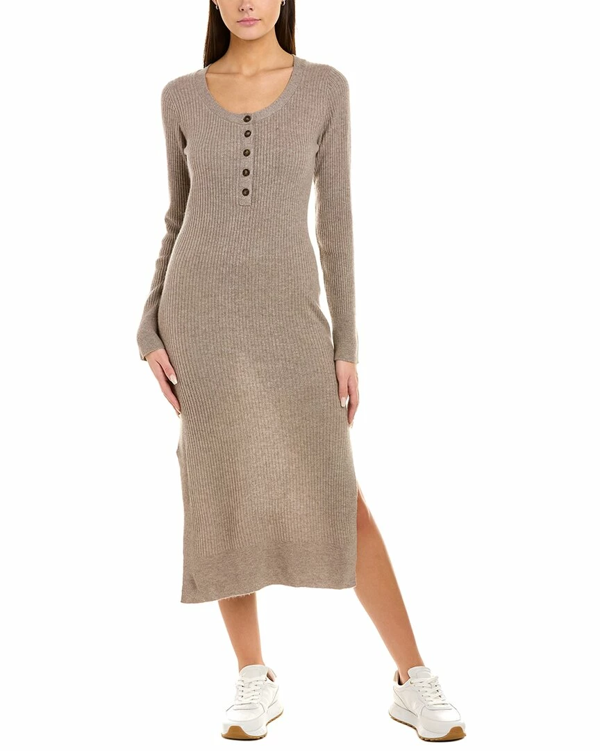 NAADAM CASHMERE NAADAM Ribbed Wool & Cashmere-Blend Sweaterdress - women 3 NAADAM CASHMERE NAADAM Ribbed Wool & Cashmere-Blend Sweaterdress - women