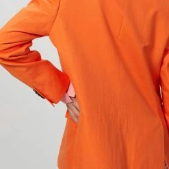 Msgm Single Breasted Jacket in Orange - women -Shop Premium Outlets Sales 69b9cdd2458c442b899cc8dd7f13a921 1080x