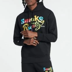 Runtz Men'S Smoke Hoodie in Black