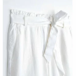 Hatley Paper Bag Pants in White - women -Shop Premium Outlets Sales 6f8bf02f60a94dde90f2a77799565ece 1080x
