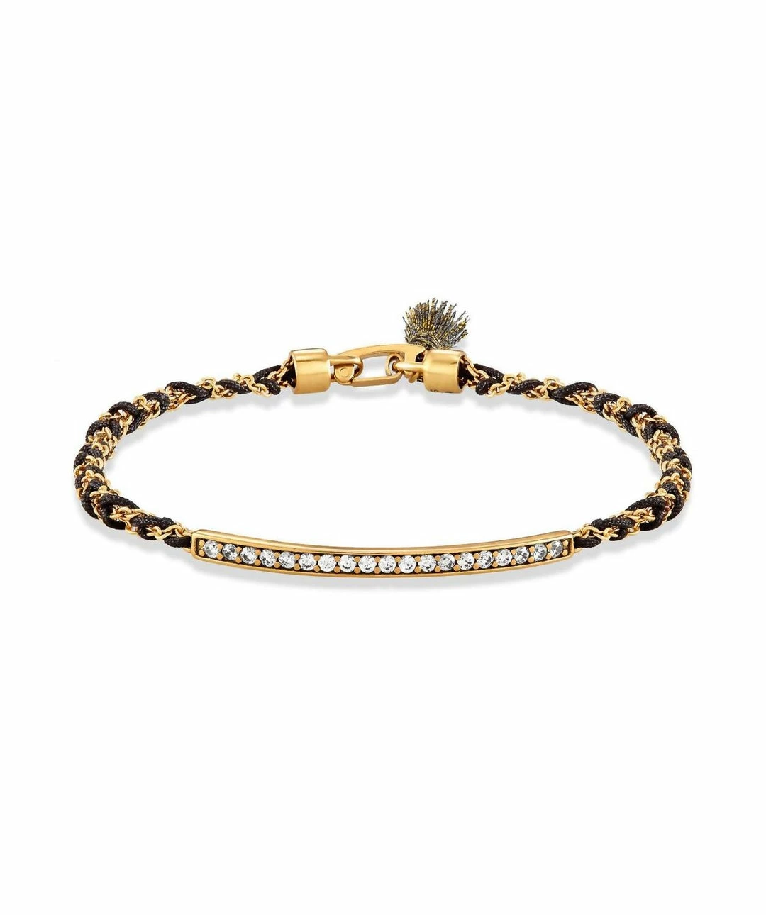 Kendra Scott Addison Vintage Gold Friendship Bracelet in Black Cord - women 3 Kendra Scott Addison Vintage Gold Friendship Bracelet in Black Cord - women