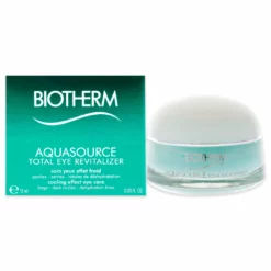Aquasource Total Eye Revitalizer by Biotherm for Unisex - 0.5 oz Cream