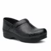 Dansko Professional Clog in Floral Tooled Black - women