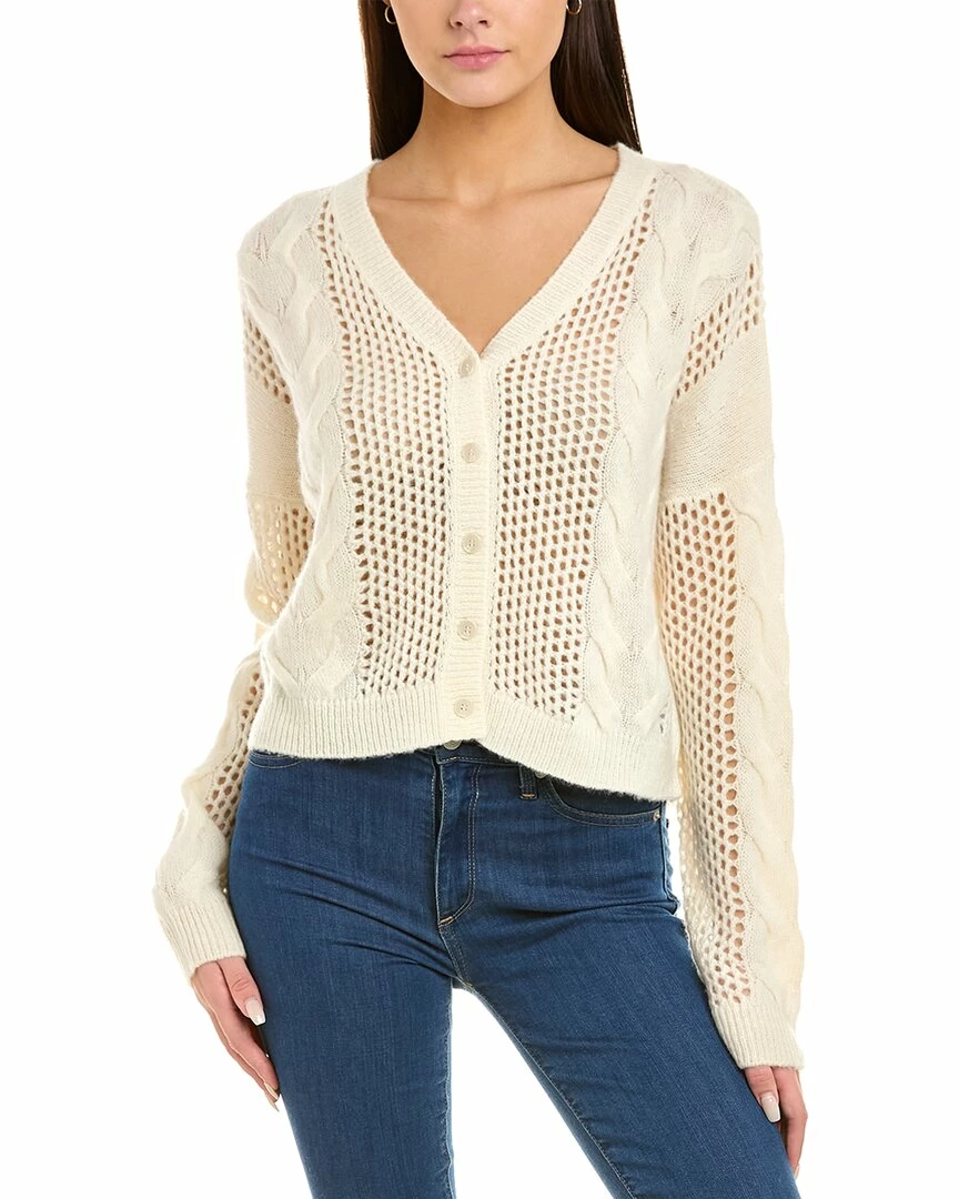 NAADAM CASHMERE NAADAM Open Cable-Knit Wool & Cashmere-Blend Sweater - women 3 NAADAM CASHMERE NAADAM Open Cable-Knit Wool & Cashmere-Blend Sweater - women