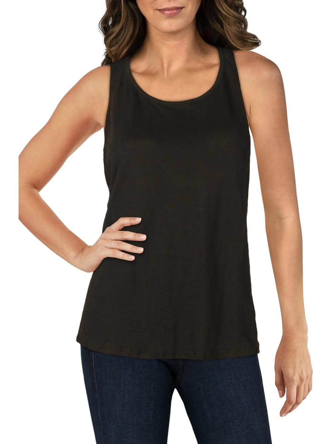 Koral Womens Tencel Blend Open Back Tank Top 3 Koral Womens Tencel Blend Open Back Tank Top