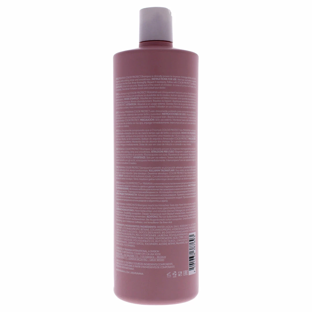 Pravana Color Protect Shampoo For Unisex 33.8 oz Shampoo 4 Pravana Color Protect Shampoo For Unisex 33.8 oz Shampoo - Image 2