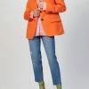 Msgm Single Breasted Jacket in Orange - women -Shop Premium Outlets Sales 84d91b9d7b2d4c9cae4ddb6a8b80da63 1080x