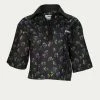 Msgm Printed Cropped Blouse in Black - women -Shop Premium Outlets Sales 8a05bd0c4b694f56a1f83700c970dc73 1080x