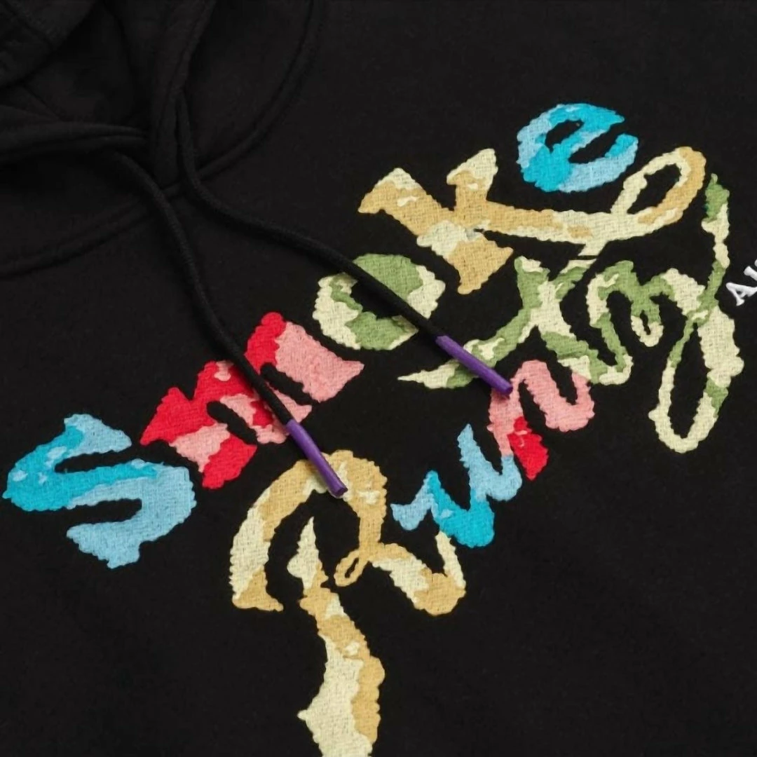 Runtz Men'S Smoke Hoodie in Black 8 Runtz Men'S Smoke Hoodie in Black - Image 6