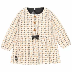 boboli Velour Autumn Dress - kids