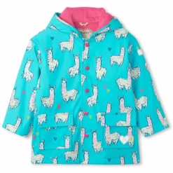 Hatley Adorable Alpacas Raincoat - kids