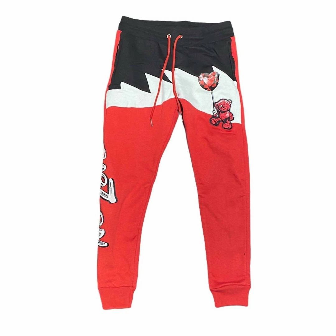 Retro Label Men'S 5S Raging Bull No Love Joggers in Multi 3 Retro Label Men'S 5S Raging Bull No Love Joggers in Multi