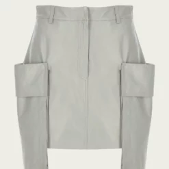 Zeynep Arcay Mini Cargo Leather Skirt in Fresh Breeze - women -Shop Premium Outlets Sales 9993167dd62e4132863c9b162f4f6aef 1080x