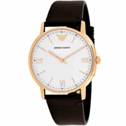 Armani Men's White dial Watch
