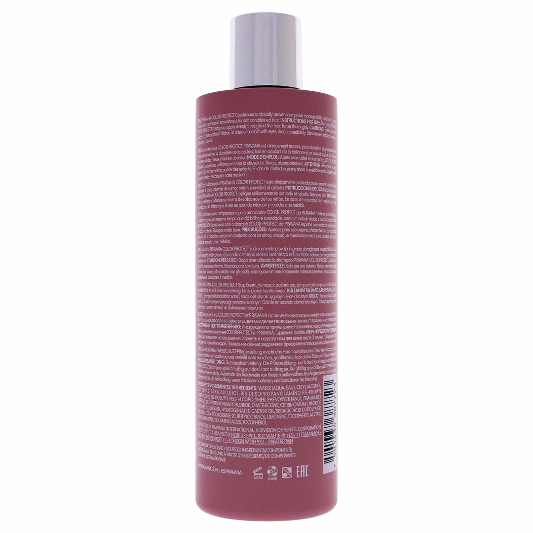 Pravana Color Protect Conditioner For Unisex 11 oz Conditioner 4 Pravana Color Protect Conditioner For Unisex 11 oz Conditioner - Image 2