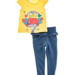 boboli Summer Graphic Outfit - kids